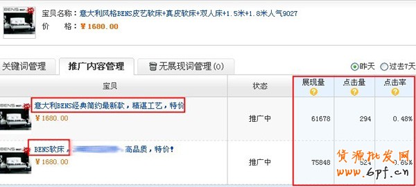 直通車(chē)推廣標(biāo)題