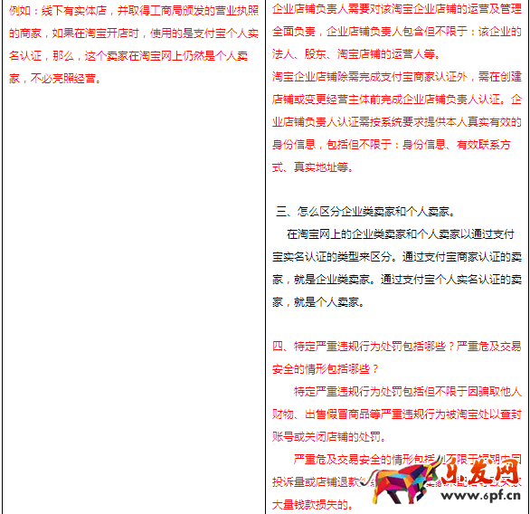 淘寶開店規(guī)則